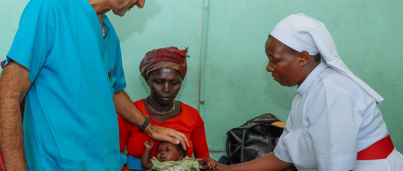 Der amerikanische Arzt Tom Catena leitet das „Mother Mary hospital“ im Sudan (c) Kontinente/Hartmut Schwarzbach Der amerikanische Arzt Tom Catena leitet das „Mother Mary hospital“ im Sudan
