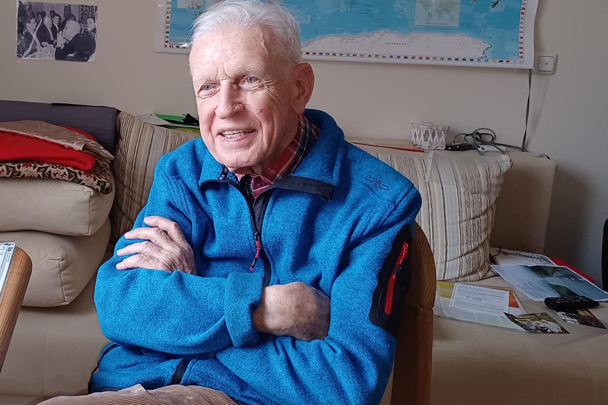 Josef Schicker lebte die letzten Jahre in Caritas-Seniorenzentrum in Gaustadt
