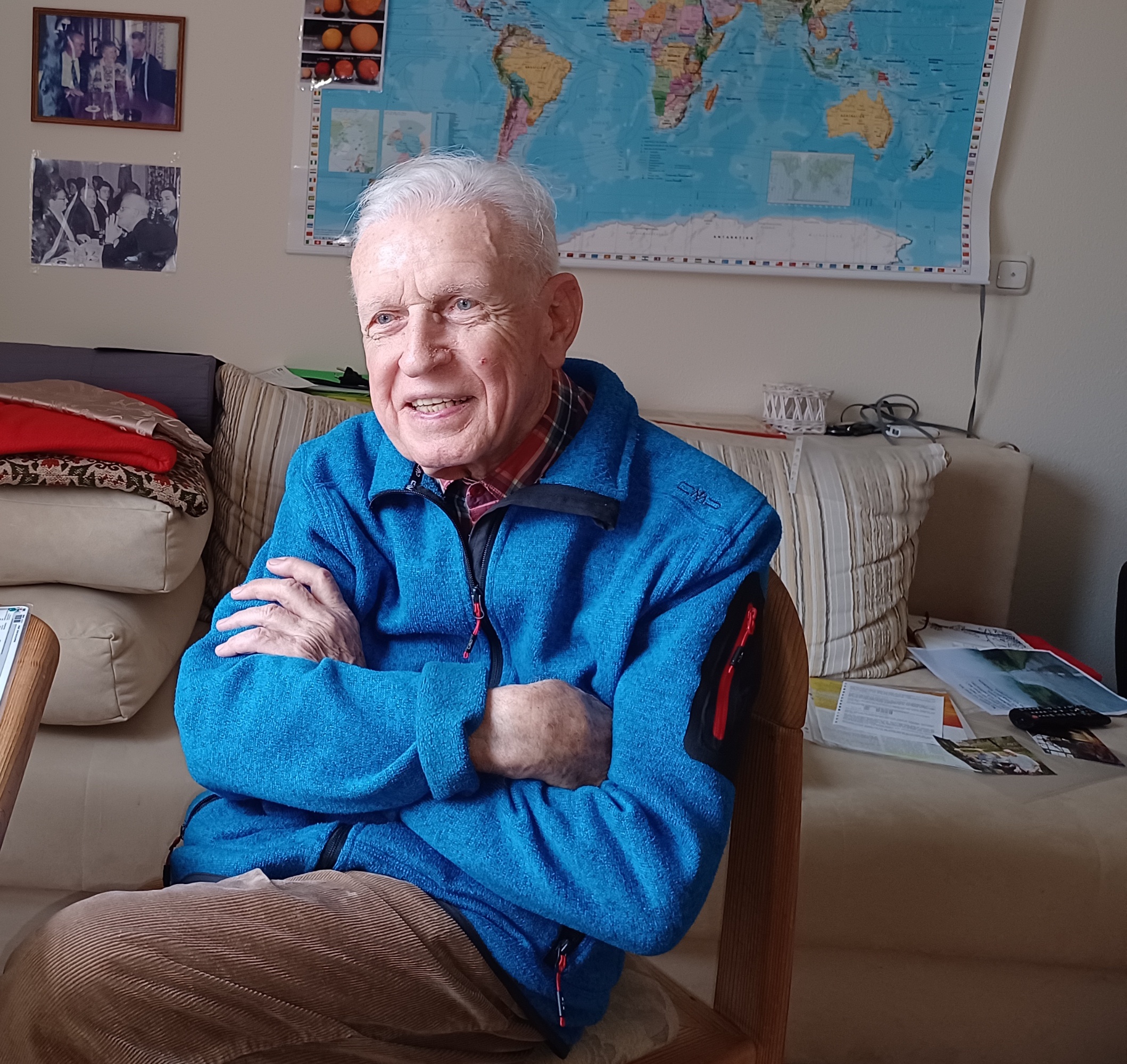 Josef Schicker lebte die letzten Jahre in Caritas-Seniorenzentrum in Gaustadt