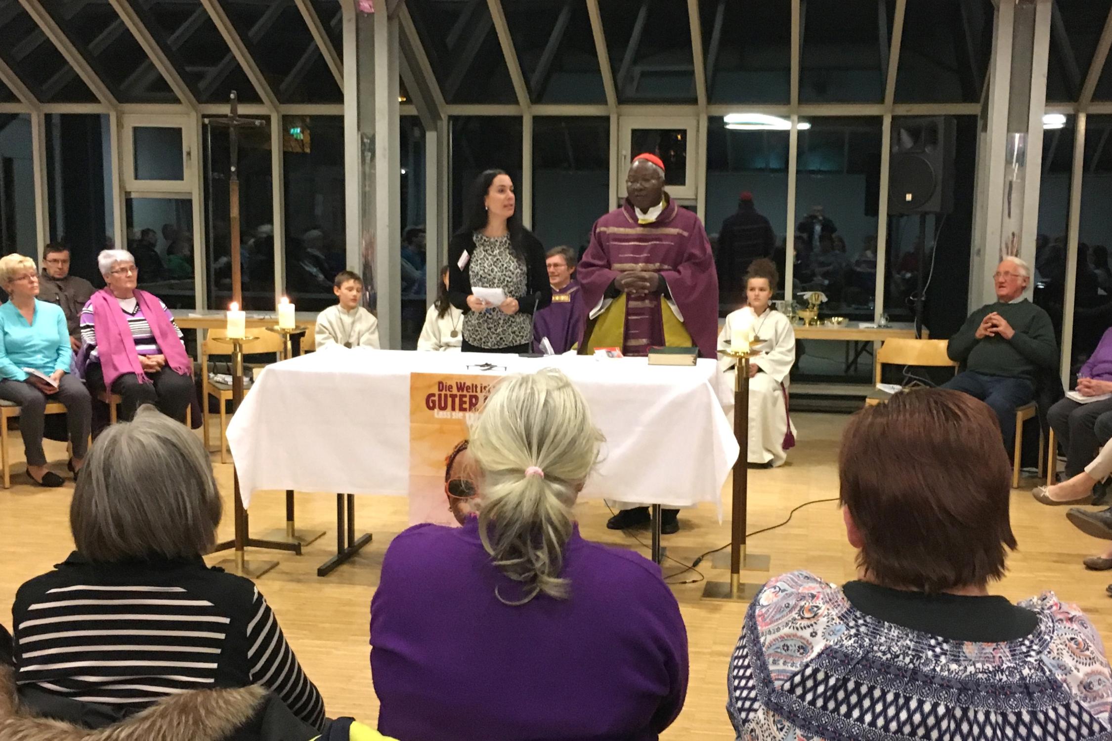 Kardinal Quedraogo in Hallstadt