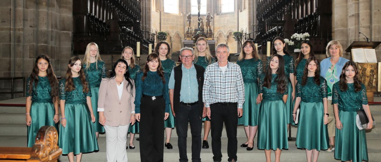 Musik aus Mukachevo im Bamberger Dom, 2024 (c) Michael Kleiner Musik aus Mukachevo im Bamberger Dom, 2024